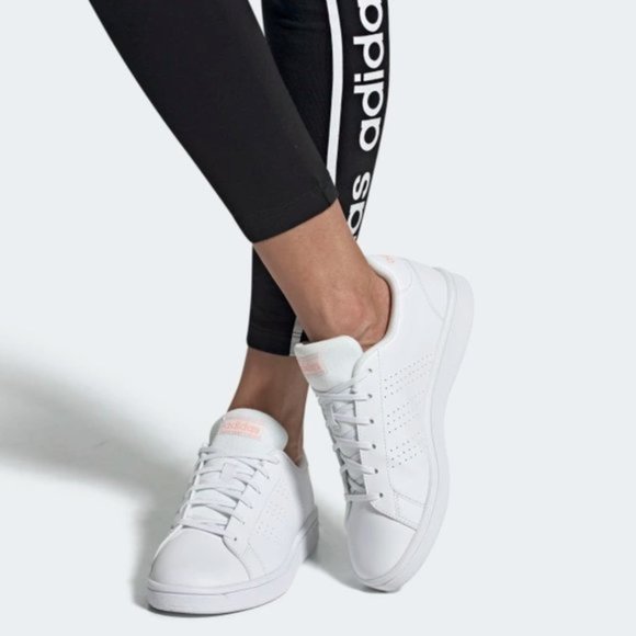 adidas advantage leather sneaker